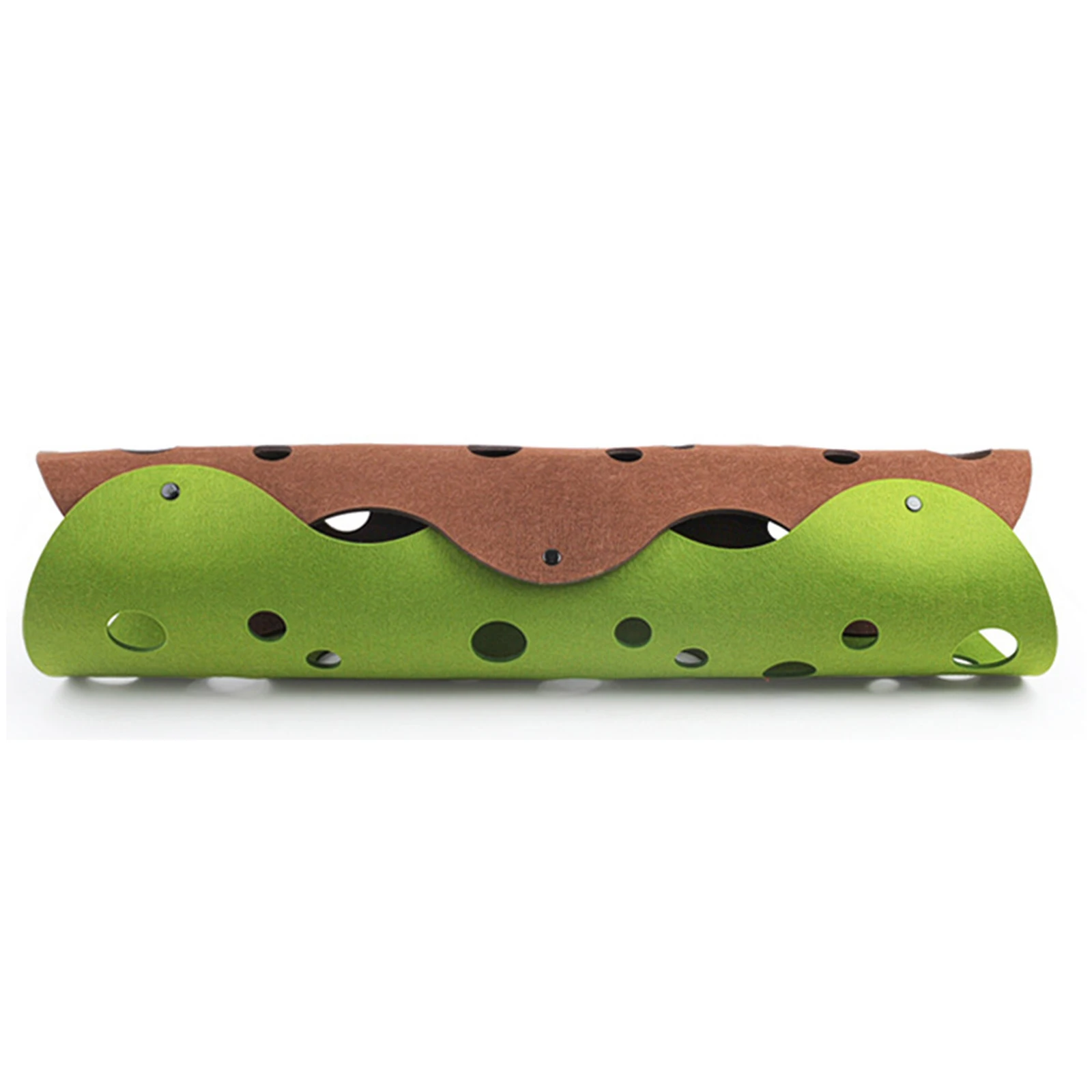 

5mm Pet Tunnel Pet Cats Felt Tunnel With Multiple Holes Detachable And Washable Cat Tunnel Toy For Kitten Puppy Rabbits