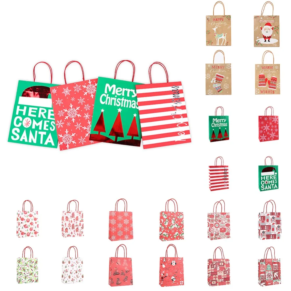 1 шт. довольно размеры S M L крафт бумажные пакеты для попкорна коробка конфет