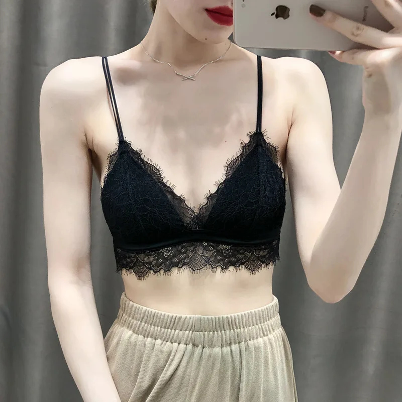 Создание 101 французский кружевной бюстгальтер красота сзади сексуальное нижнее