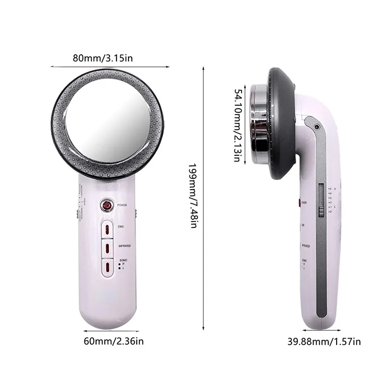 Goedkoop Infrarood Ultrasone Gezicht Lift Apparaten Vet Brander Gewichtsverlies Anti-Cellulite Facial Massager Beauty Gezondheid Body Afslanken