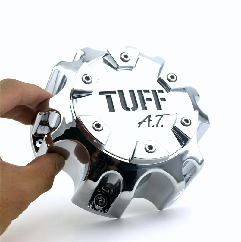 4 шт. 135 мм TUFF A.T. Tuff All Terrain центральный колпак на колесо автомобиля Крышка Ступицы обода C611902 хром крышка ступицы s авто аксессуары