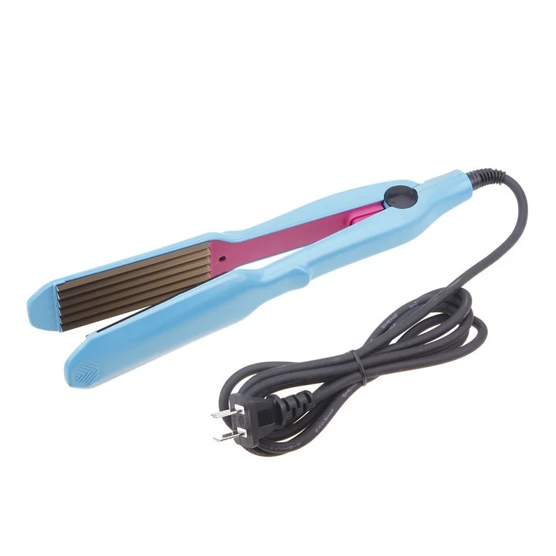 

New Corrugated Curling Hair Chapinha Straightener Crimper Fluffy Small Waves Hair Curlers Curling Irons Styling Tools MH