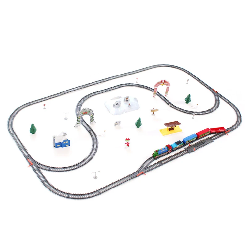 Рождественские подарки вагонов игрушка электрический дети Моделирование с