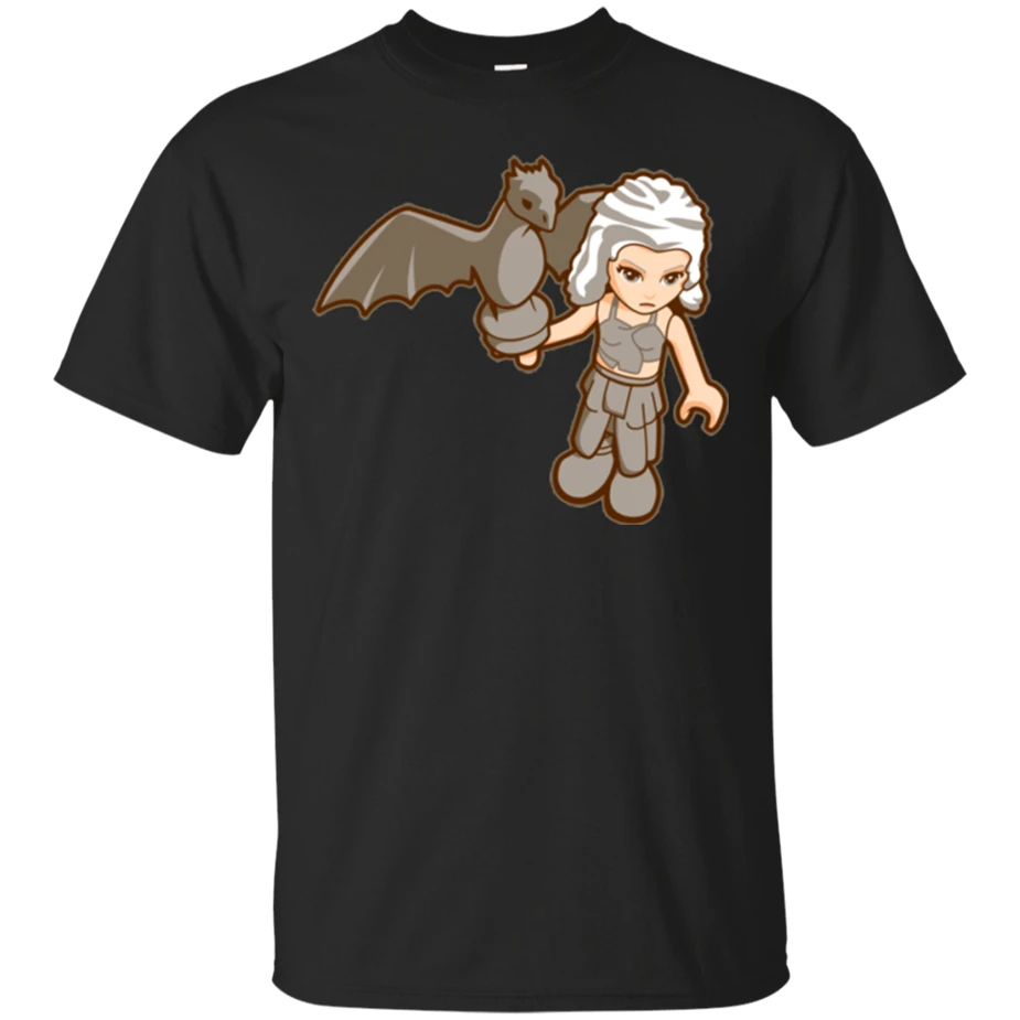 Khalego khalesi Daenerys Targaryen Khal Drogo черная футболка наивысшего качества|Мужские футболки| |