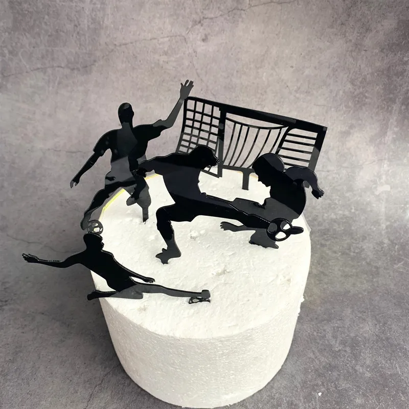 Акриловый новый футбольный Топпер для торта креативный баскетбольный С Днем