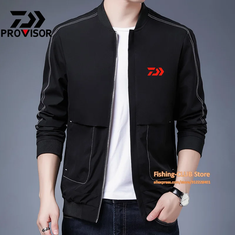 Осень 2022 Куртка для рыбалки тонкая Мужская дышащая рубашка быстросохнущее