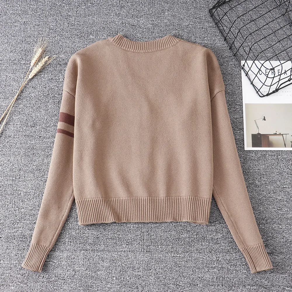 Новинка 2020 Корейская школьная форма Jk вязаный кардиган в студенческом стиле