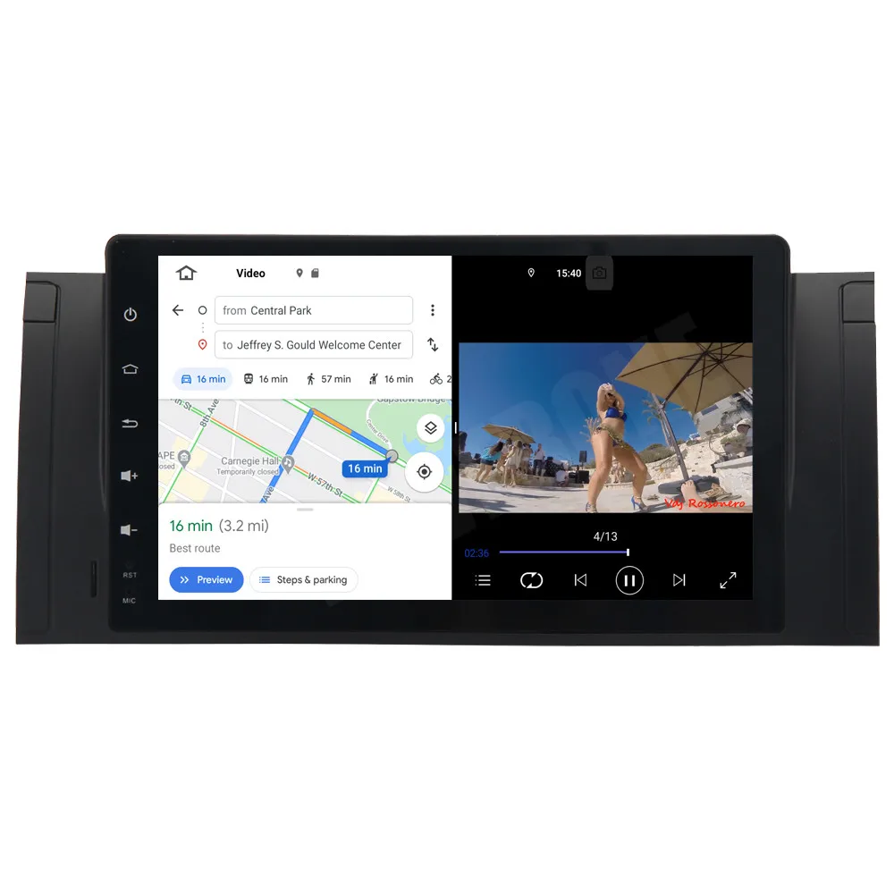 RoverOne Octa Core Pure Android 10 для BMW E39 E53 X5 M5 Авто Радио Стерео GPS навигация головное