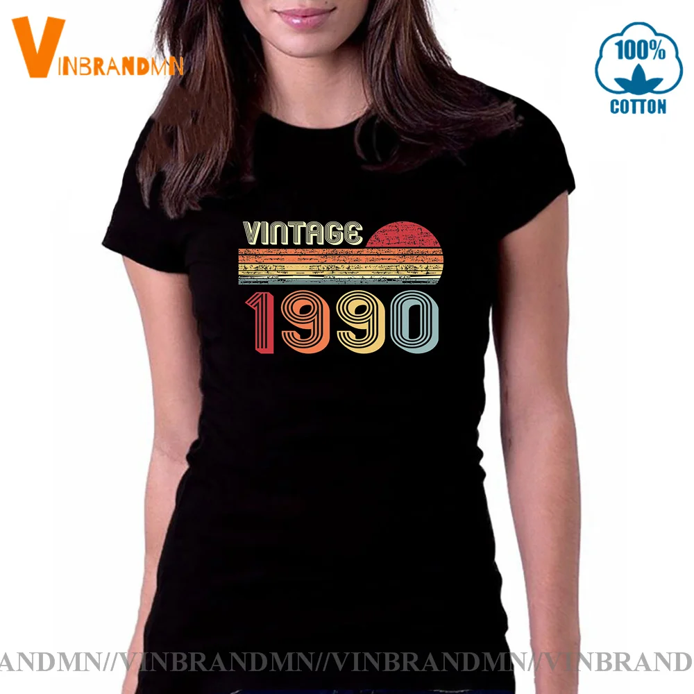 Футболка женская Винтажная с коротким рукавом в стиле ретро |