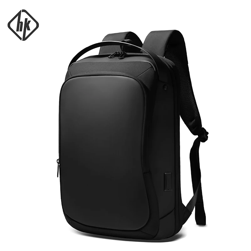 Hk Backpack Men Laptop Backpacks Large Capacity Bag Multi-function Waterproof Outdoor Travel Bags USB Charging Male School Bags