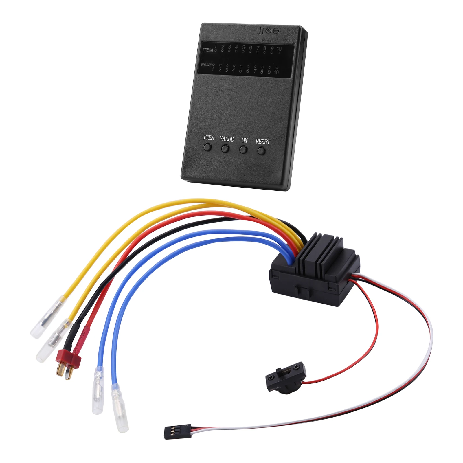

Waterproof 80A Brush Motor ESC Controller for 1/8 RC Crawler Model Car