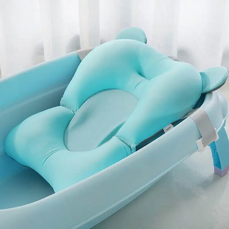 

Universal Portable Bath Support Cushion Baby Foldable Non-Slip Safety Baby Shower Bath Tub Pad