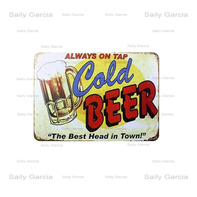 Group therapy practiced here. Beer metal sign vintage tin plate painting wall decoration for bar pub cafe gym home | Дом и сад