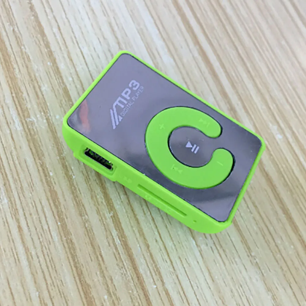 Mini Mirror Clip USB Digital Mp3 Music Player Portable Walkman Support 8GB SD TF Card Sport MP3 | Электроника