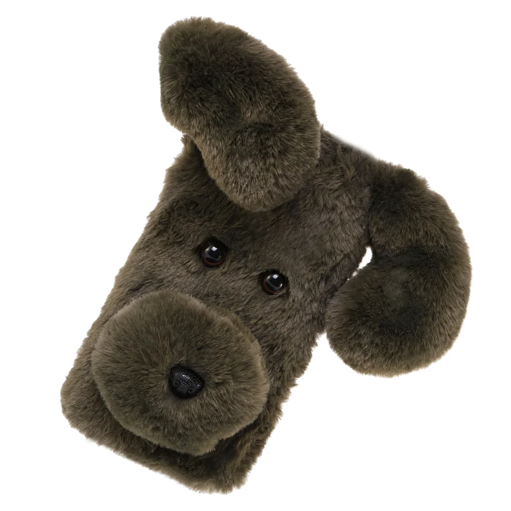 Мягкий плюшевый чехол для телефона с рисунком собаки милый Модный зимний теплый