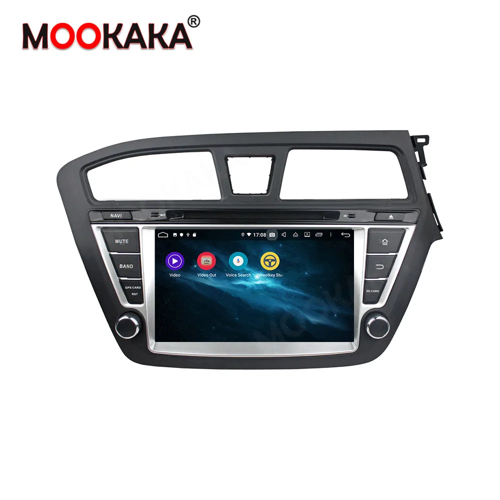 DSP Android 10 0 4G 64GB компакт дисков DVD плеер GPS навигации для HYUNDAI I20 2014 2019 мультимедиа