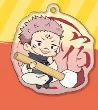 

Jujutsu Kaisen Anime Itadori Yuji Fushiguro Megumi Keychain Keyrings Acrylic Double Sided Backpack Cartoon Pendant Xmas Gifts