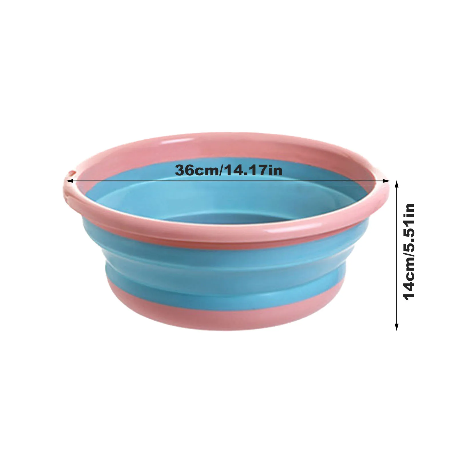 

Camping Washbasin Silicone Foldable Fishing Car Wash Cleaning Supplies With Portable Folding Bucket
