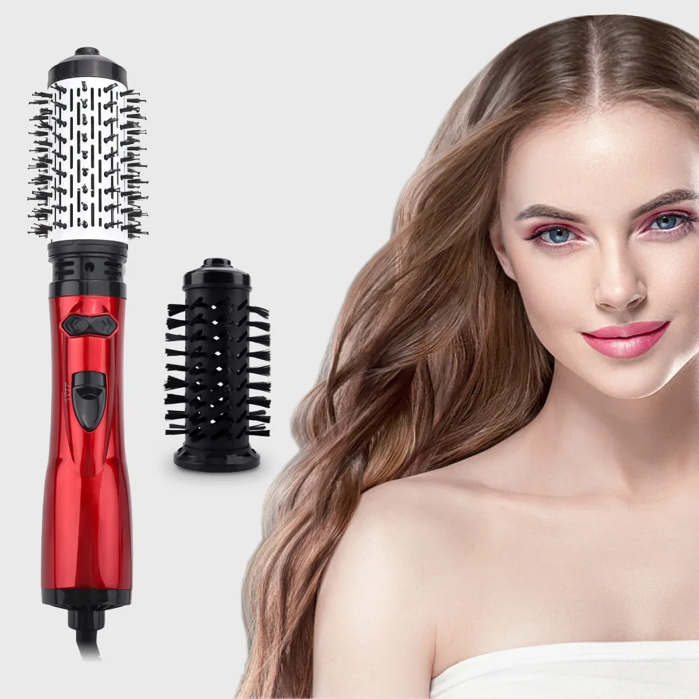 

2 IN 1 One Step Hair Dryer Hot Air Brush Hair Straightener Curler Comb Roller Electric Ion Blow Dryer Brush Hot Hair Comb