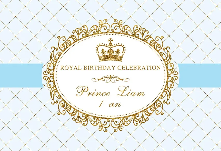 Фон для фотосъемки Mehofond Королевский день рождения