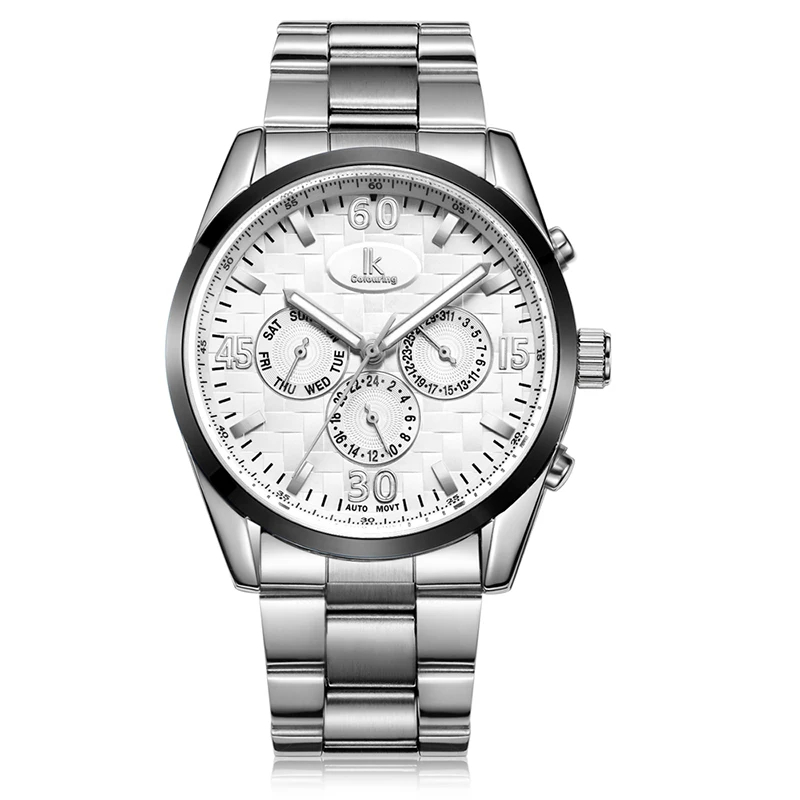 Новинка 2020 автоматические мужские часы с автоподзаводом модные повседневные из