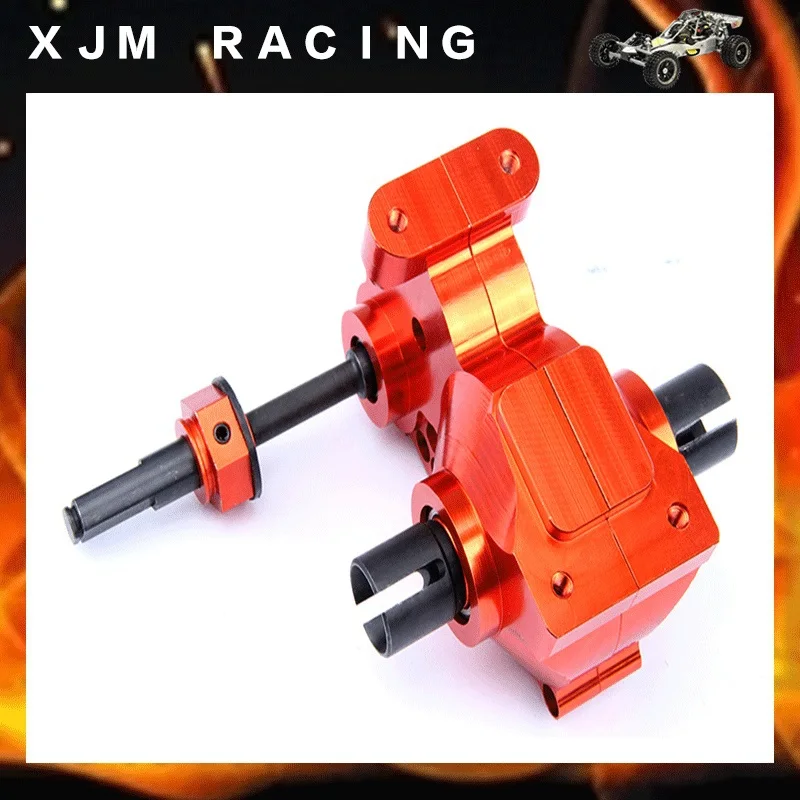 ЧПУ сверхмощный металлический полный Diff коробка передач для 1/5 HPI Rovan KM MCD GTB RACING BAJA