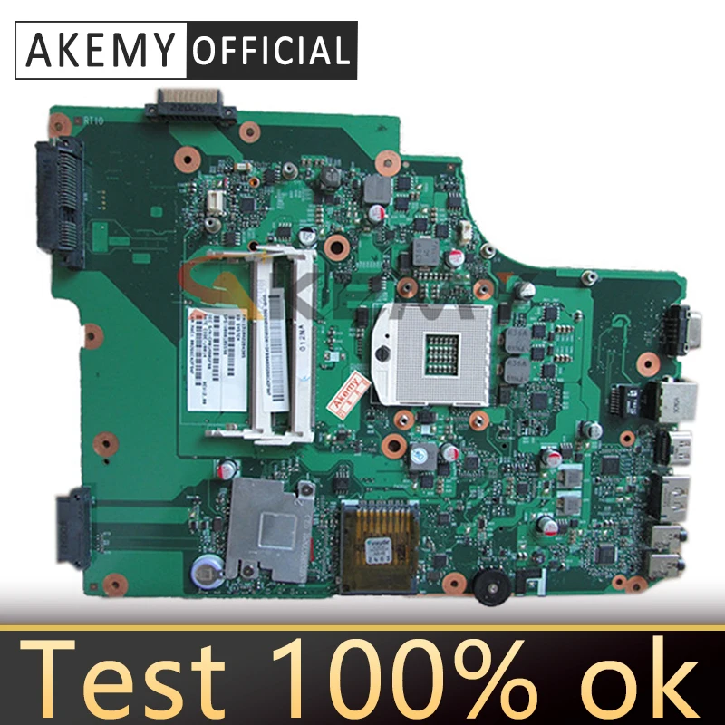 

AKEMY SPS V000185590 For toshiba satellite L505 Laptop motherboard HM55 DDR3 6050A2284301-MB-A02