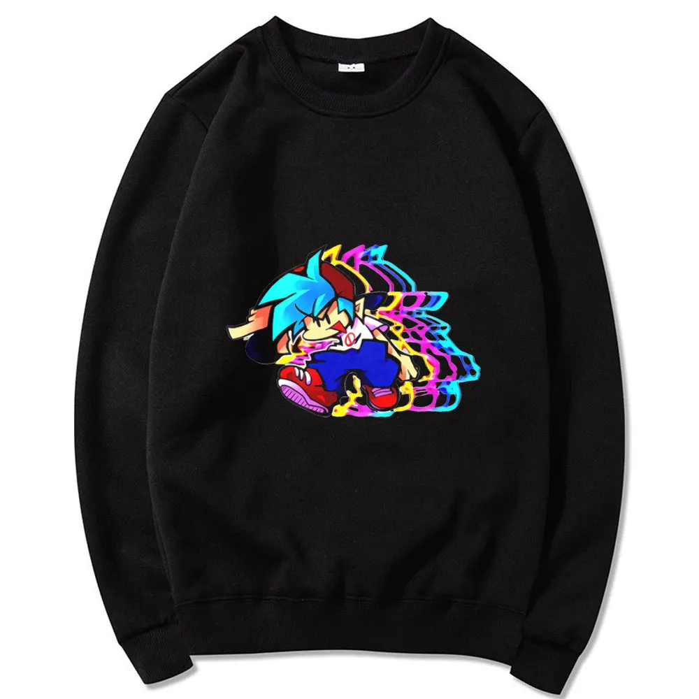 

Friday Night Funkin New Arrival Pattern Printed Fashion Sweatshirt Korean Style Tracksuit Cartoon Game Harajuku Streetwear Male