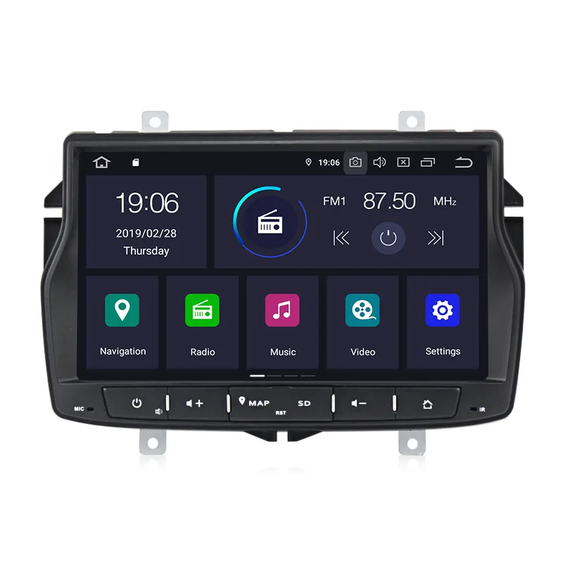 

MEKEDE 8" 1DIN Android 9.0 2+16g Car DVD Player for Lada vesta swc video autoradio stereo audio gps navi IPS+DSP video out