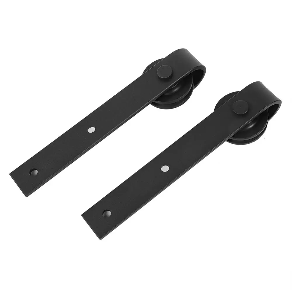 6ft/ 6.6ft Длина деревянная дверь направляющий рельс для Системы комплектующий набор