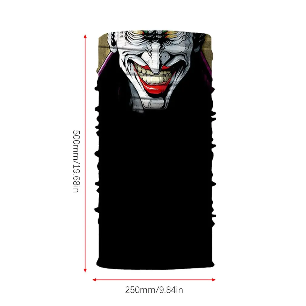 

3D printing skull digital printing seamless amazing sports riding sunscreen hood mask bib mask sweat band