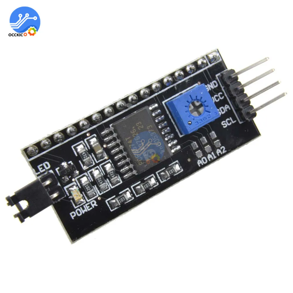 Новый IIC/I2C/TWI/последовательный интерфейс SPI плата модуль порт 5В ЖК адаптер