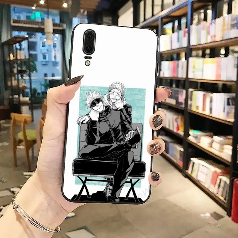 

Jujutsu Kaisen Satoru Gojo Comics Phone Case For Huawei honor Mate P 10 20 30 40 Pro 10i 9 10 20 8 x Lite