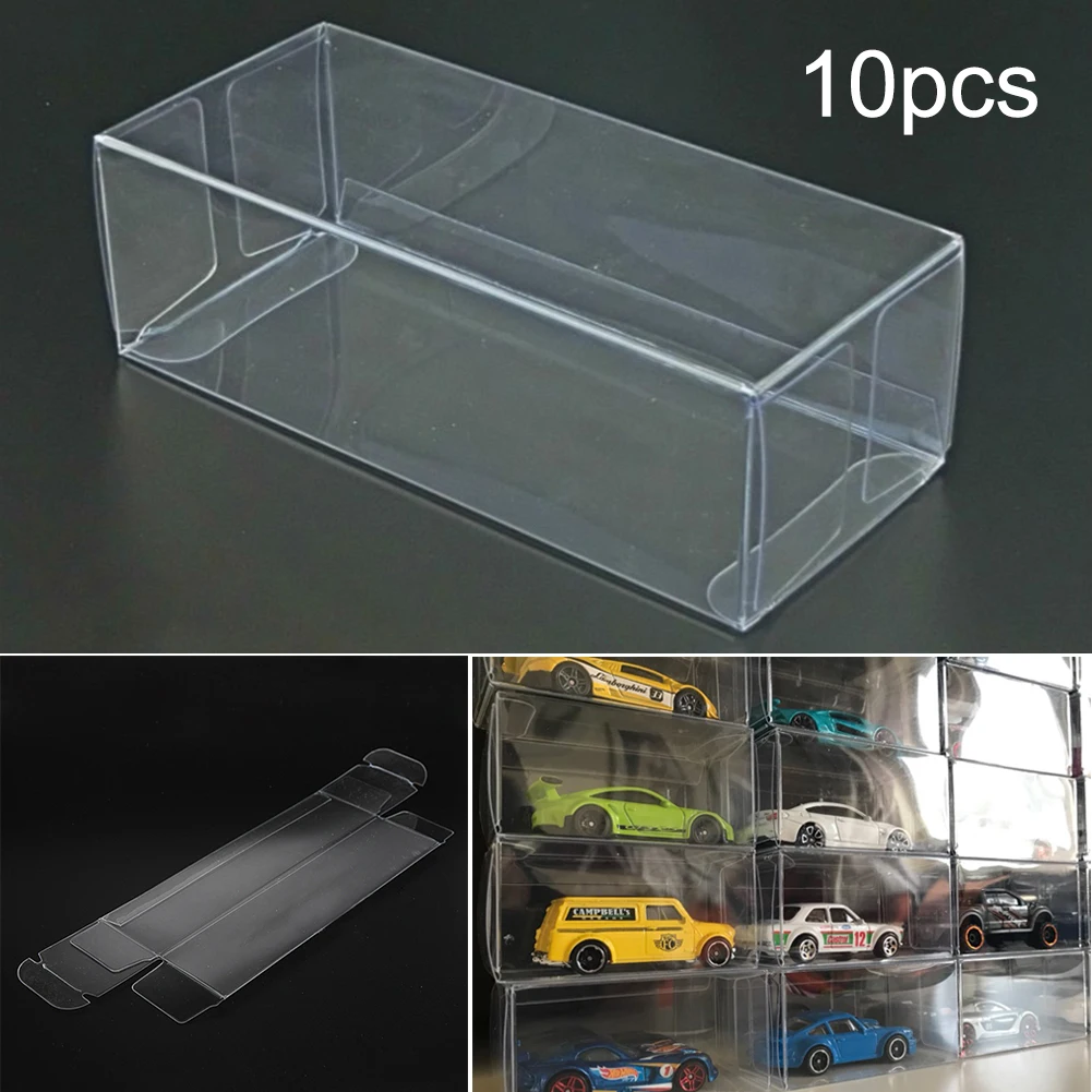 10 шт. автомобильный прозрачный контейнер из ПВХ | Игрушки и хобби