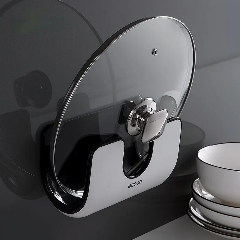 Настенный держатель для крышек кастрюль zq|Статуэтки и миниатюры| |