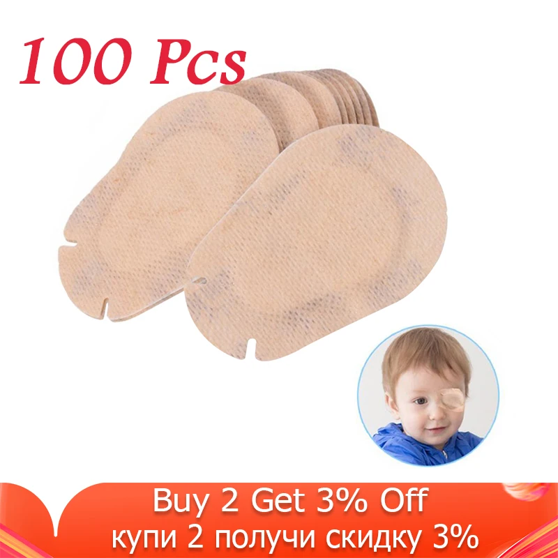 OPHAX 100 шт. повязка на глаз окклюдеры для детей оклюдеры детские детская окклюзия