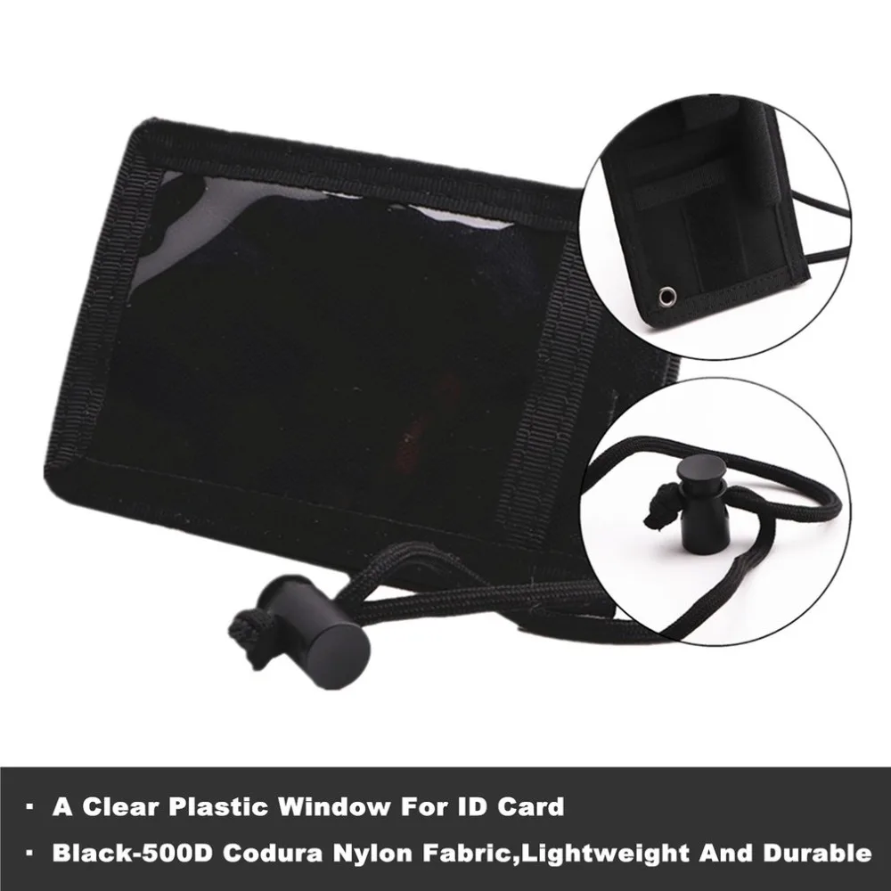 Портативный размер тактический ID держатель для карт крюк петля патч значок