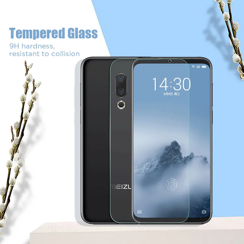 Закаленное защитное стекло для Meizu 15 Lite 16 Plus 16S Pro HD Защита экрана 16T 16X 16XS M10 MX2
