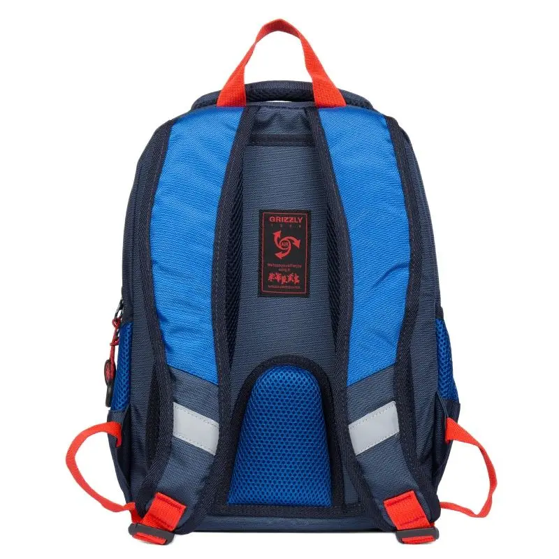 Fashion Children School Bags for Boys Backpacks Motorcycle Pattern Waterproof Orthopedic Knapsack Primary Schoolbag Grade 1-6