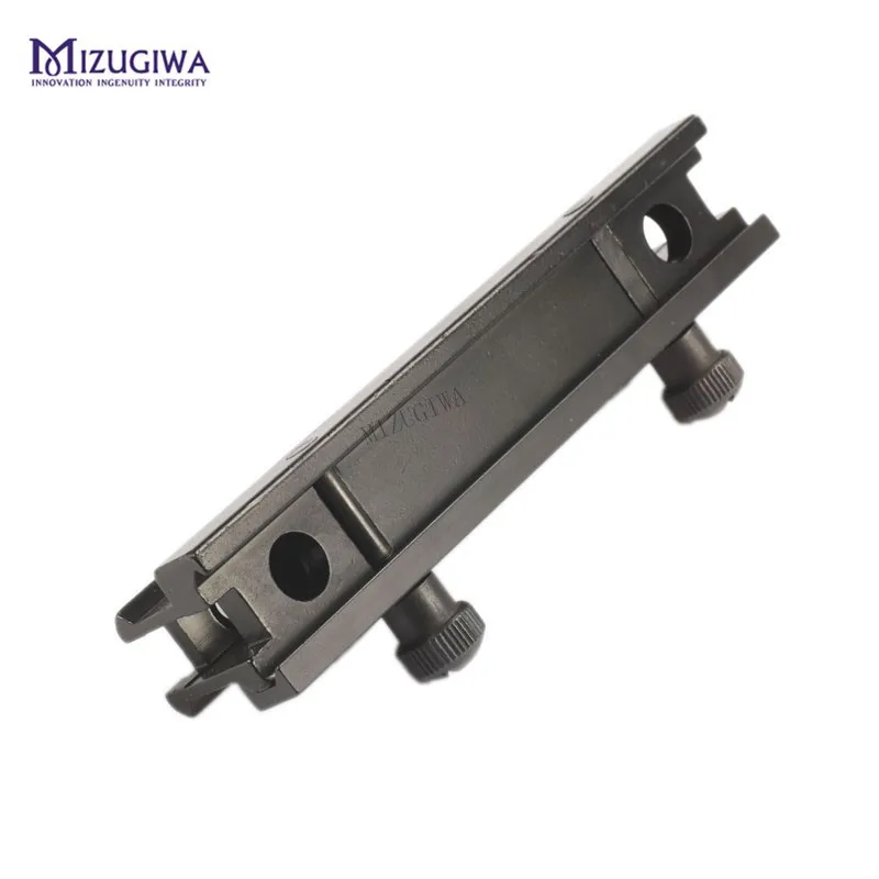 MIZUGIWA AR Riser Mount Weaver Picatinny High Profile See Thru 20 мм с 13 слотами Rail Flat Top Gun|Кронштейны и