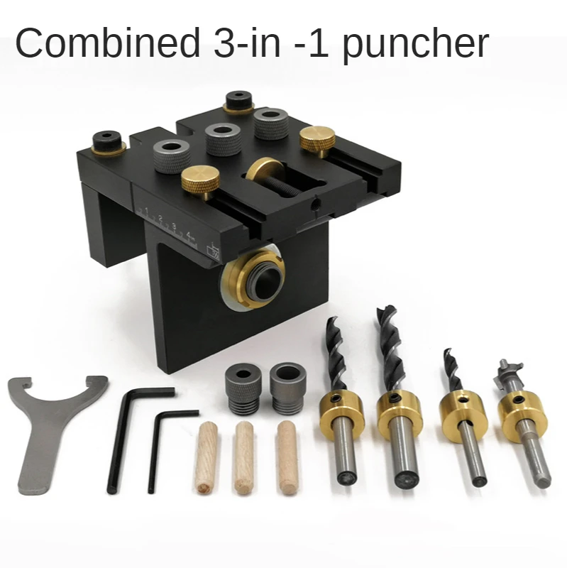 

Деревообрабатывающий 3-в-1 локатор, Круглый дюбель, Деревообрабатывающие инструменты, мебельный сверлильный инструмент, Круглый дюбель, све...