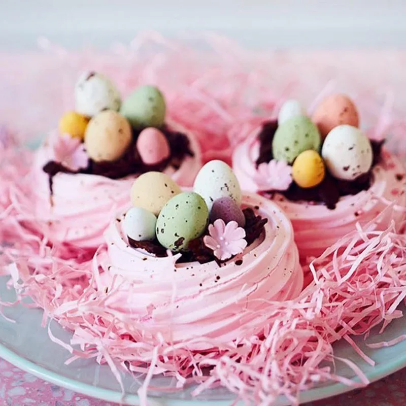 

20pcs 2x3cm Happy Easter Egg Decoration Easter Wreath For Home Party DIY Craft Eggs Kids Gift Favor Easter Decoration Supplies