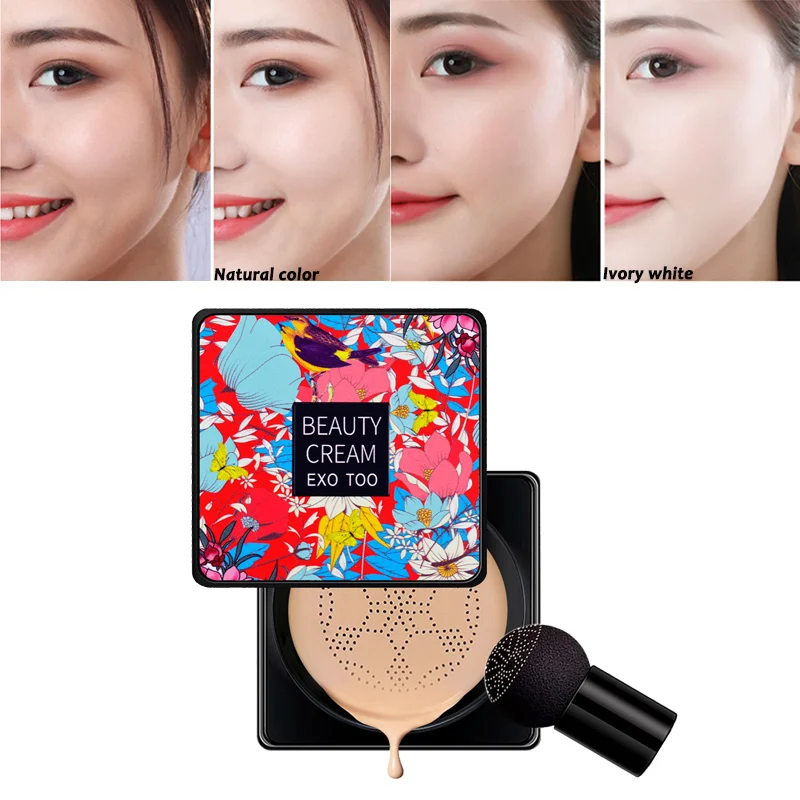 Консилер BB &amp CC с воздушной подушкой в форме грибов крем для макияжа осветляет