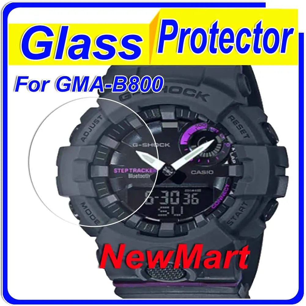 

3Pcs Glass For GMA-B800 GA-110 GA-100 GA-700 GA-800 GA-900 GA-2200 GA-735 GA-140 GD-120 GA-810 Tempered Protector For Casio