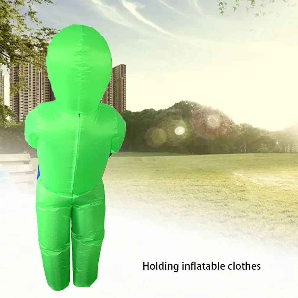 Хэллоуин призрак холдинг надувной костюм инопланетянин e.t. Реквизит прогулки шоу