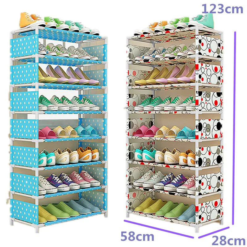 Многоуровневая вешалка для обуви простой обувной шкаф общежития фойе маленькая