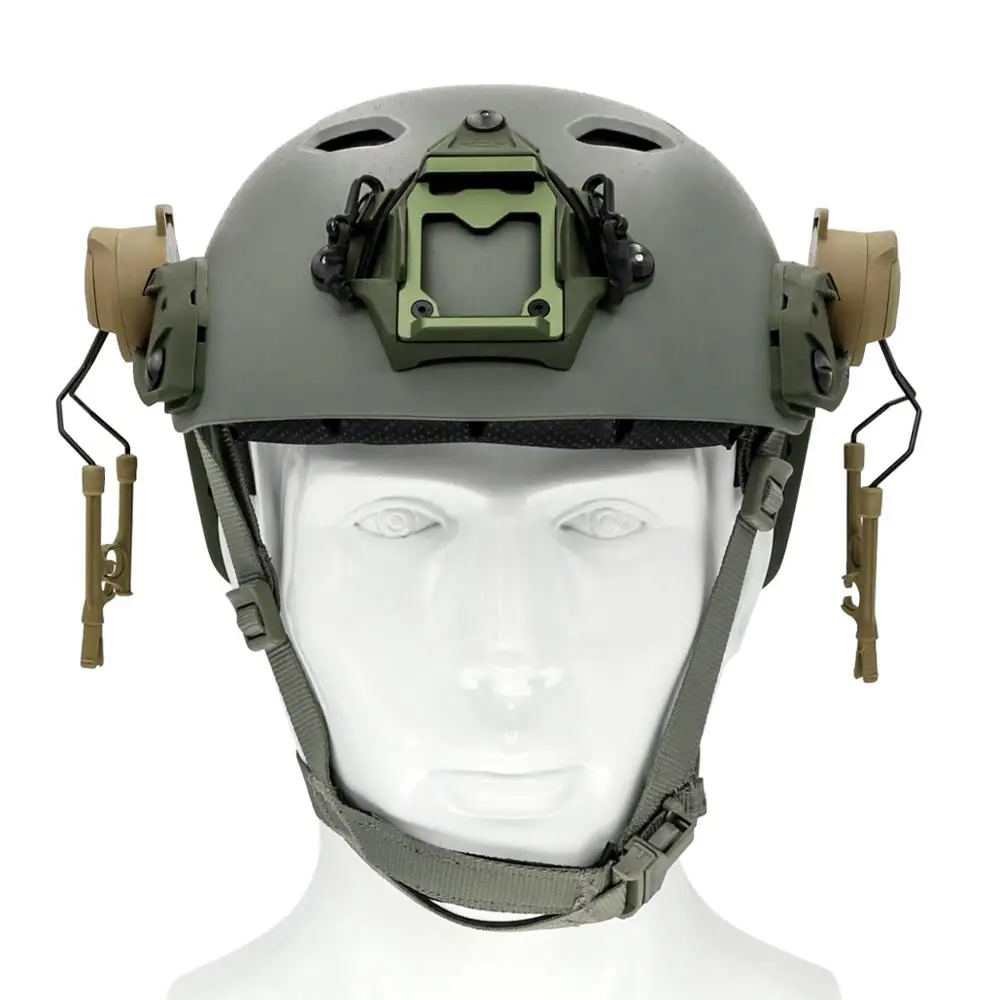 Армейский кронштейн для шлема Peltor и адаптер быстрой дуговой направляющей