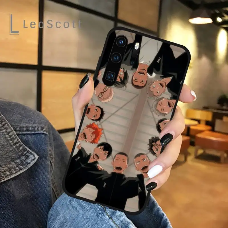

Anime Haikyuu Fly Phone Case For Huawei honor Mate P 9 10 20 30 40 Pro 10i 7 8 a x Lite nova 5t