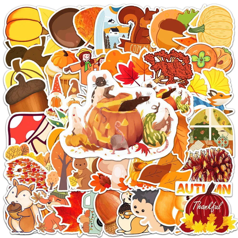 

10/30/50pcs Cute Cartoon Animal Plant Graffiti Stickers Kids Toy Scrapbook Diary Laptop Phone Guitar Waterproof Sticker Decals