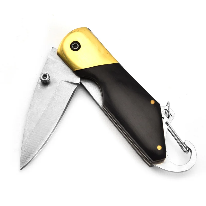 Походный мини складной нож для походов портативный из нержавеющей стали